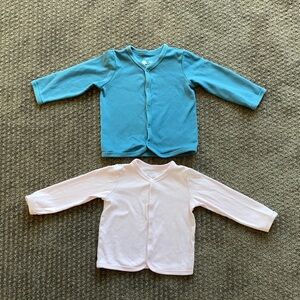 Set of Primary Blue and Pink Cardigans